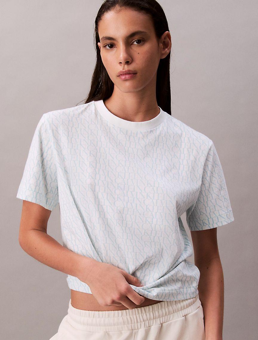Allover Monogram Boxy T-Shirt  Product Image