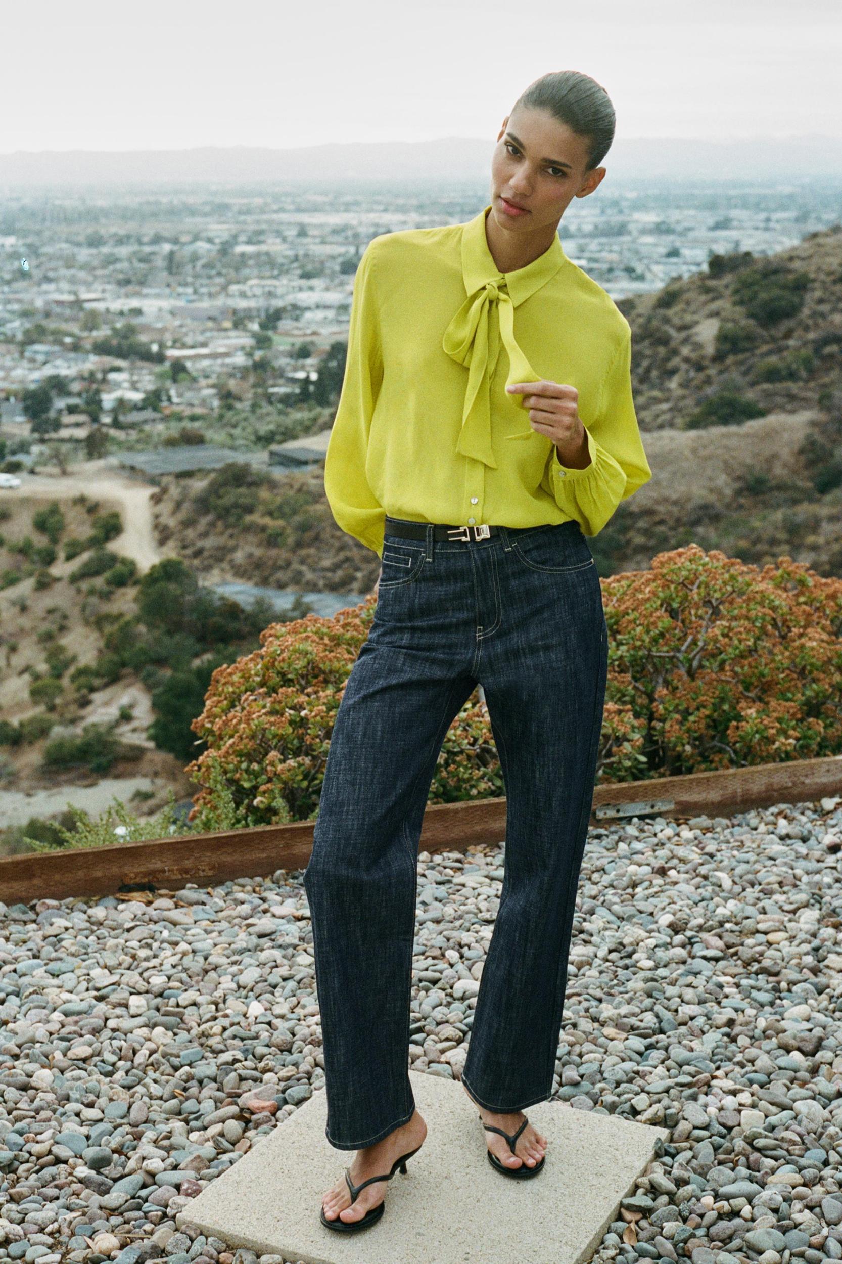 FLOWY BOW SHIRT Product Image