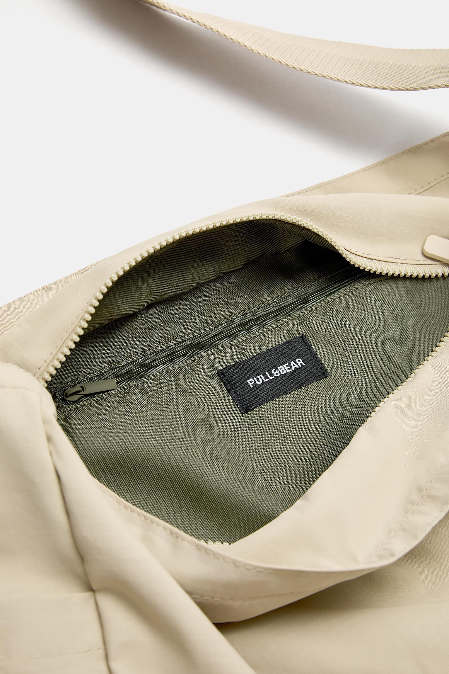 Nylon cross maxi shopper bag Product Image