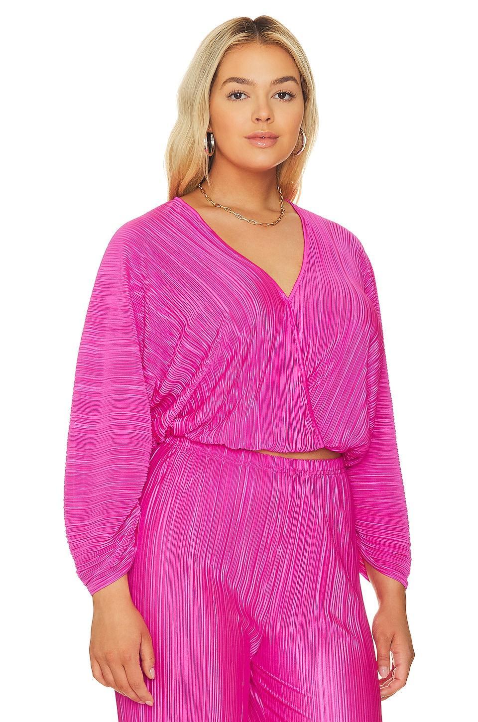 Always Fits Plisse Sculpt Top Good American Product Image
