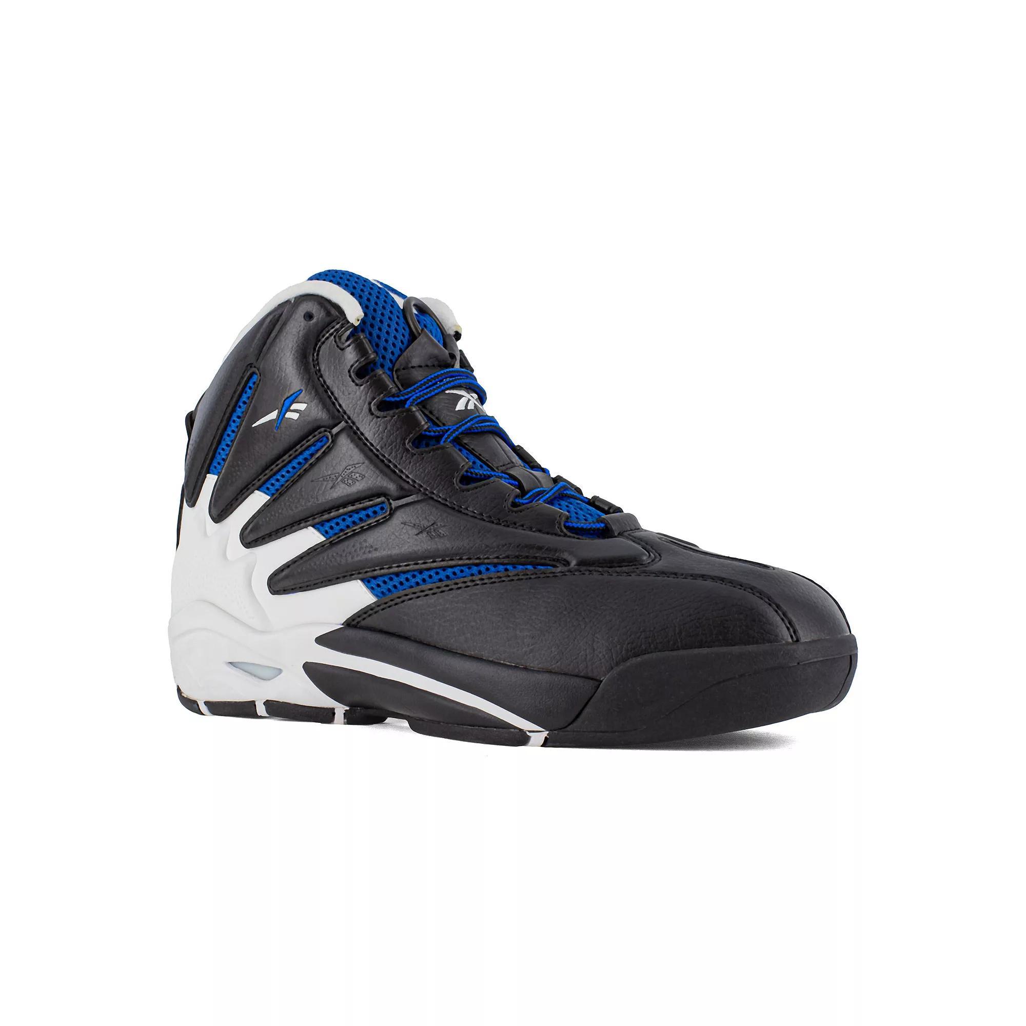 Reebok Work Blast Mens Blue Accented Composite Toe Sneakers Product Image