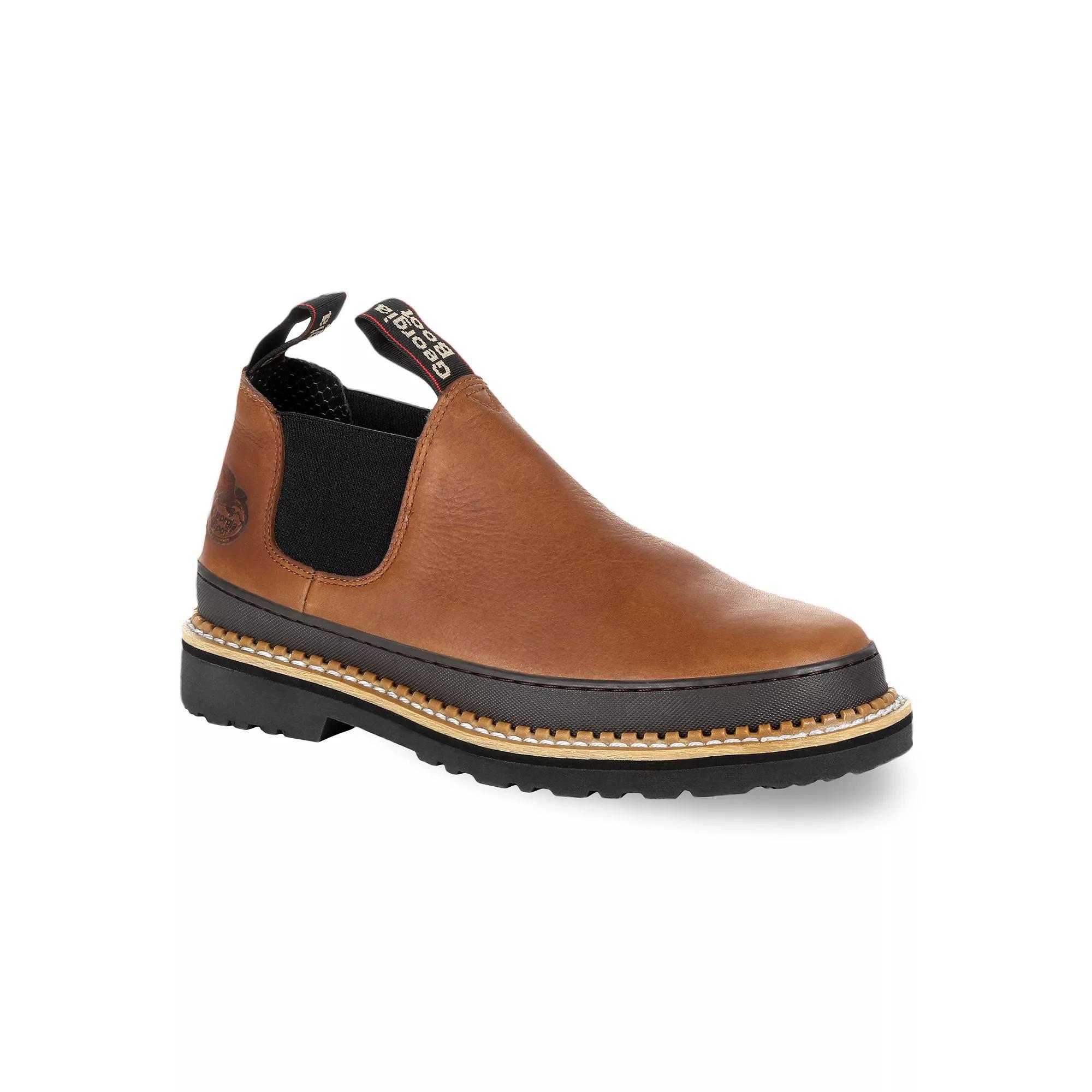 Georgia Boots Georgia Giant Revamp Romeo Men's Work Shoes, Size: 10.5 Wide, Brown Product Image
