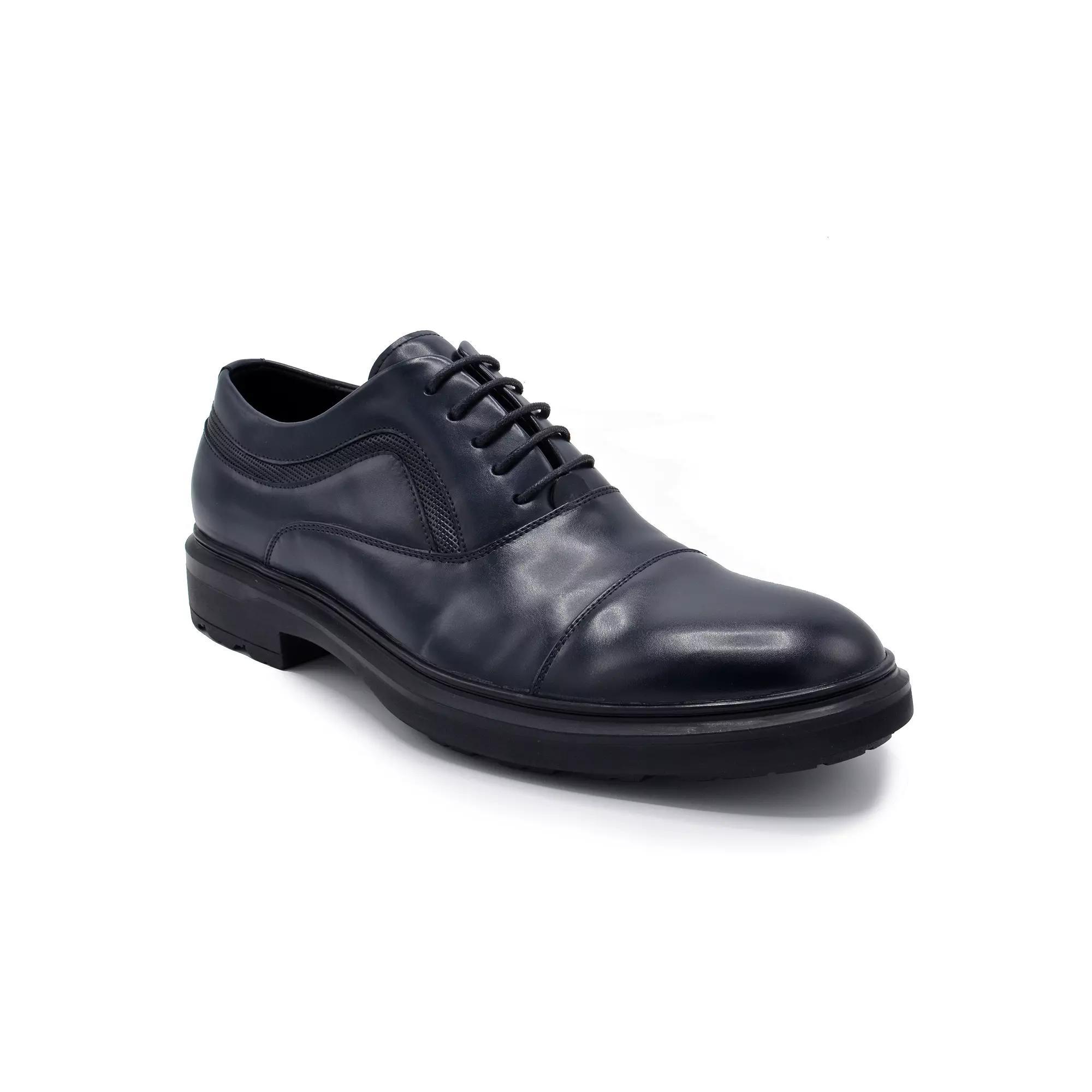 Aston Marc Men's Modern Dress Shoes, Size: 9, Blue Product Image