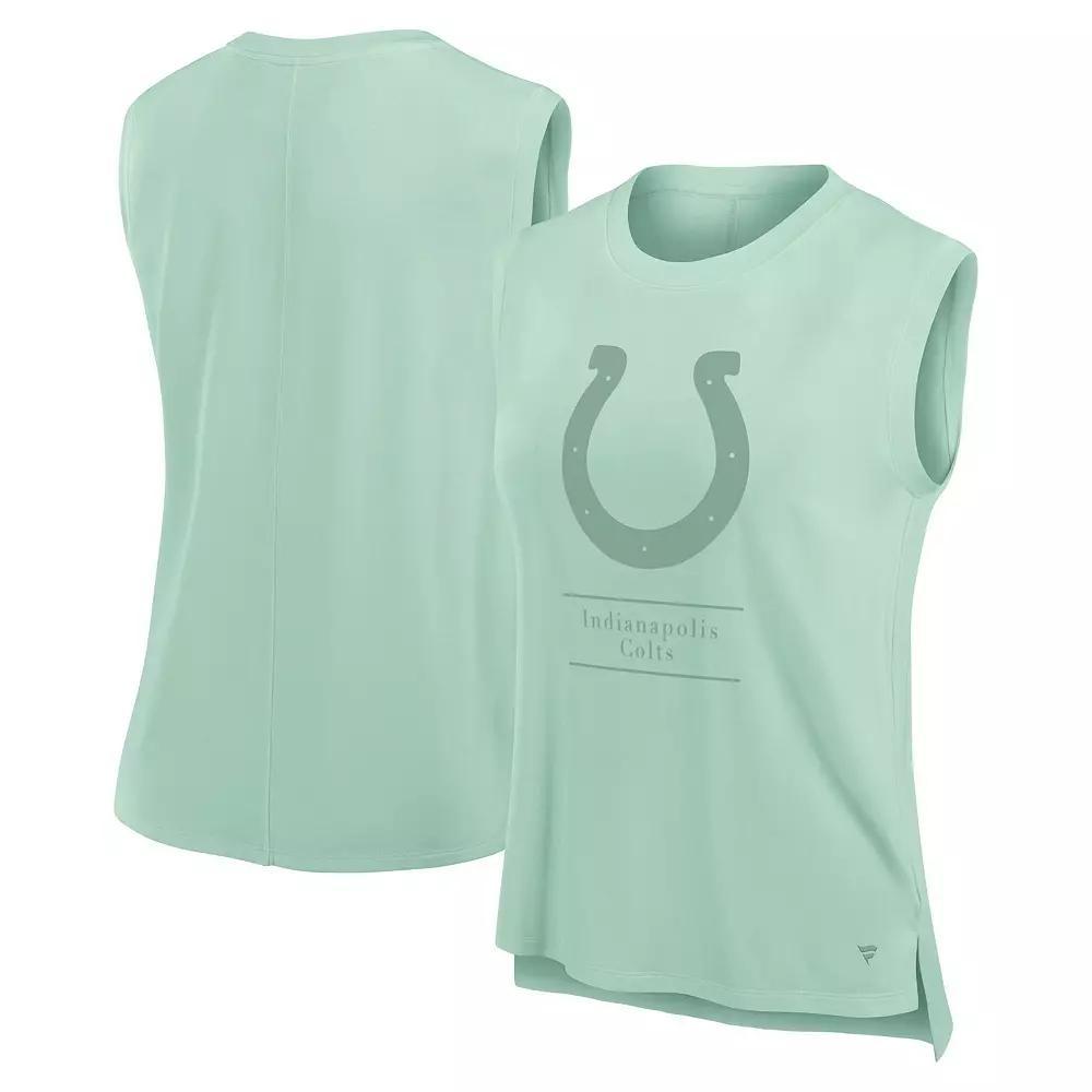 Women's Fanatics Mint Indianapolis Colts Studio Embrace Tank Top, Size: 3XL, Team Product Image