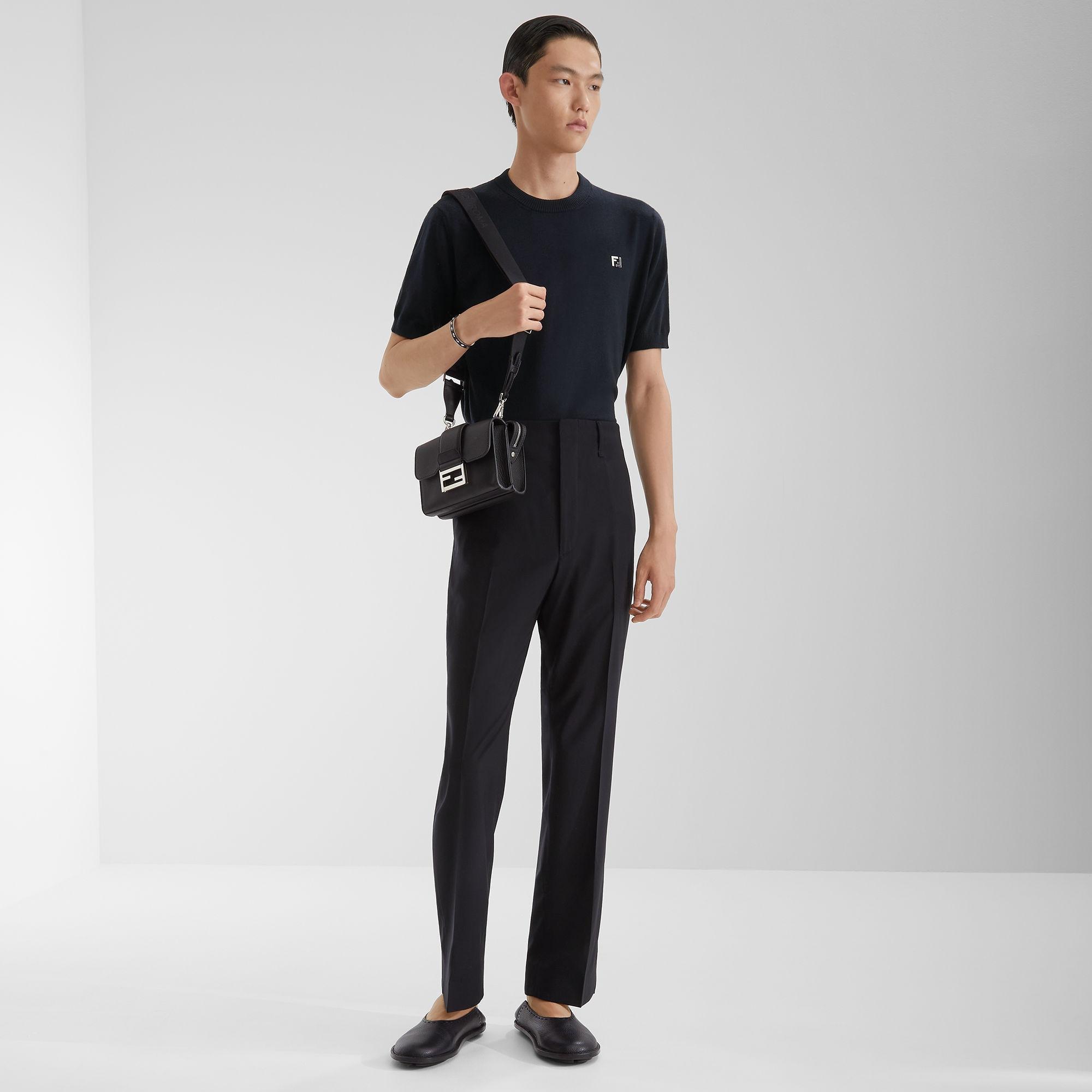 PantsDark blue wool pants Product Image
