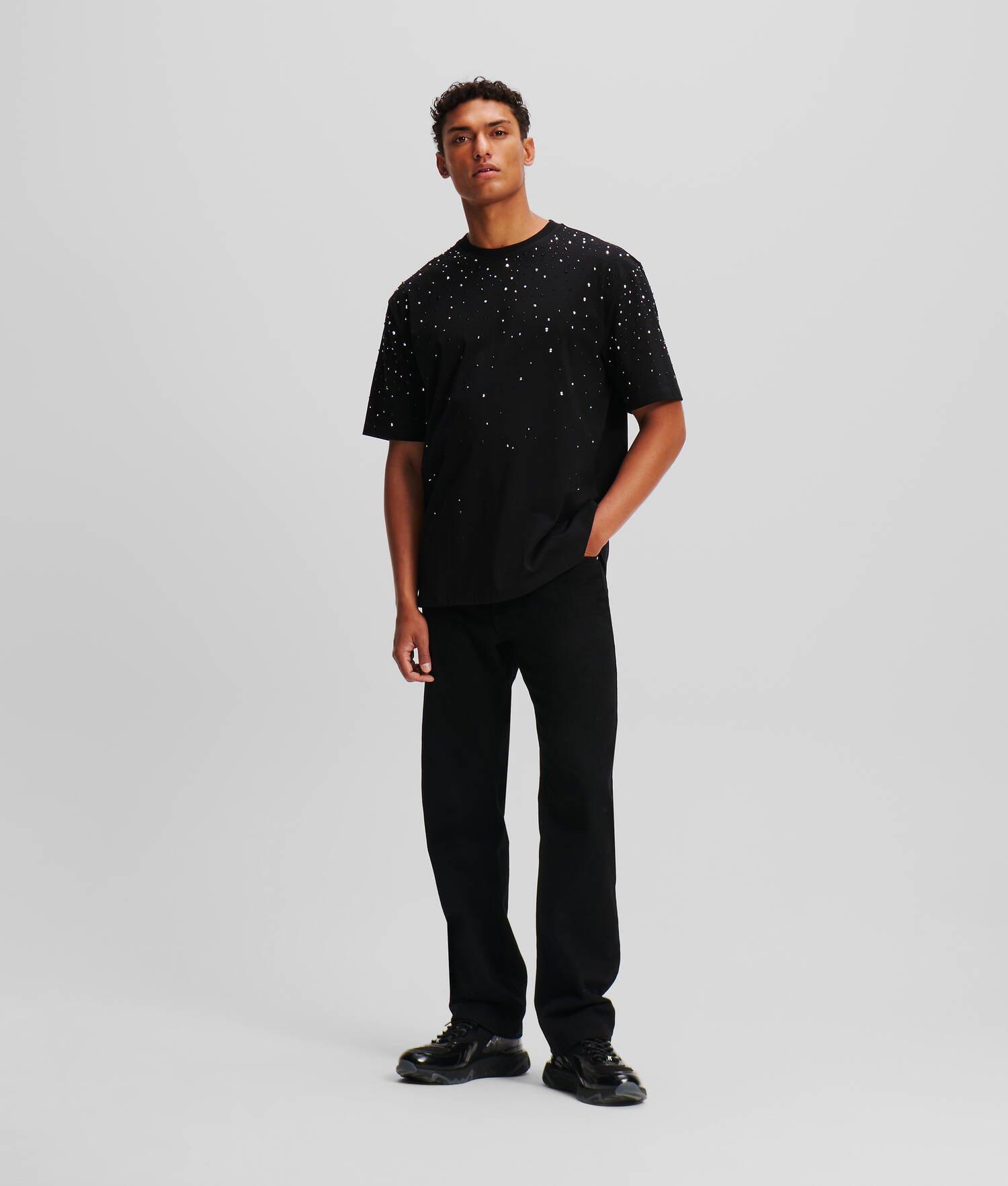 Mens Camp-Collar Short-Sleeve Sweater Product Image