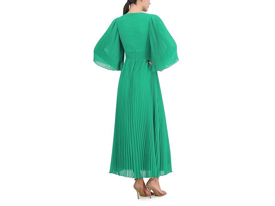 Vince Camuto Chiffon Pleated Maxi Women's Dress Product Image