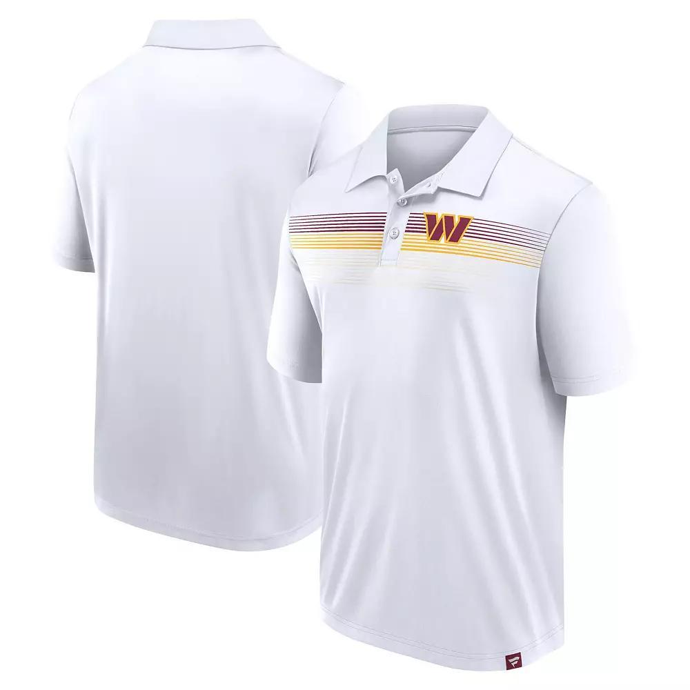 Men's Fanatics White Washington Commanders Big & Tall Sublimated Polo, Size: 4XB, Wft White Product Image