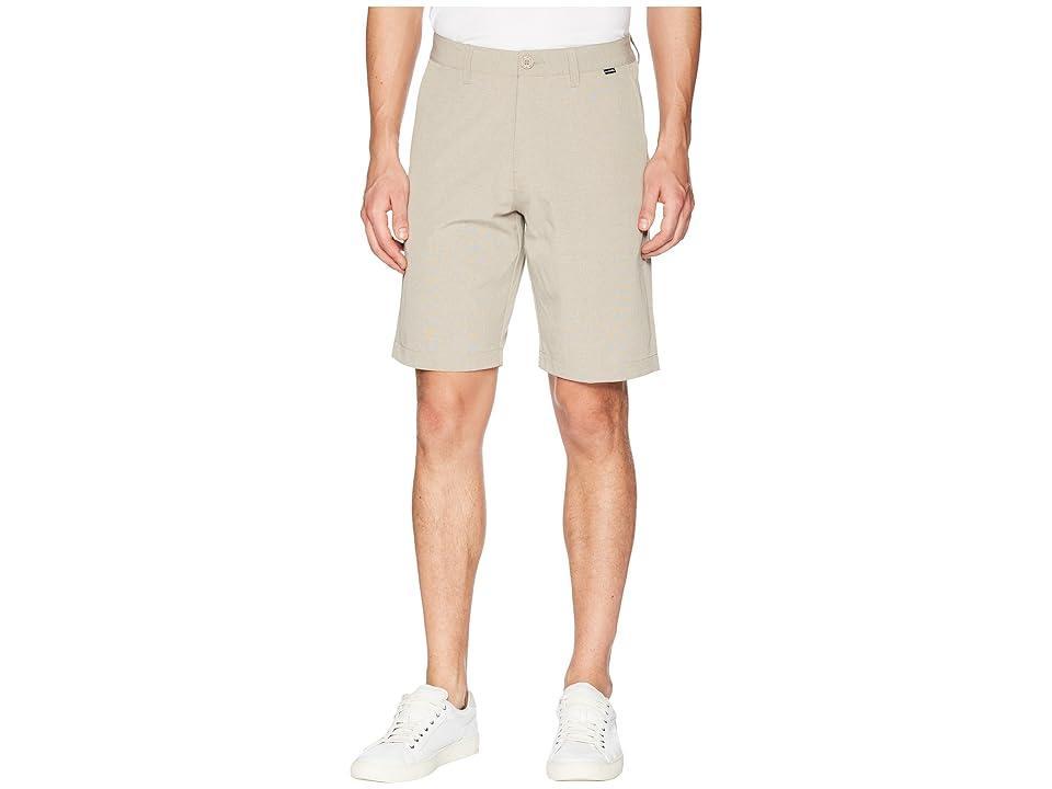 TravisMathew Beck Tic Weave Performance Stretch 9.5 Inseam Shorts Product Image