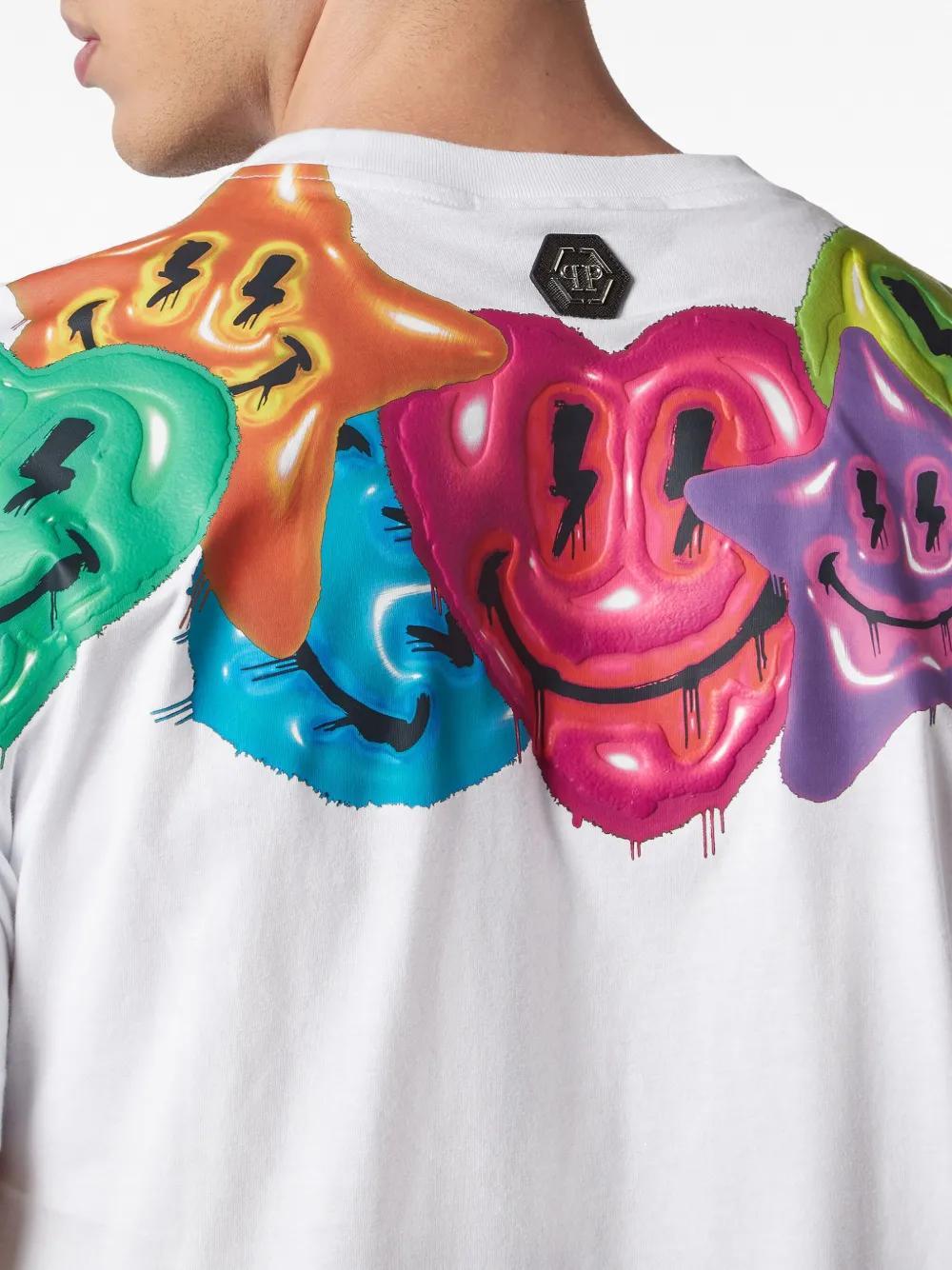 SS Smile cotton T-shirt Product Image