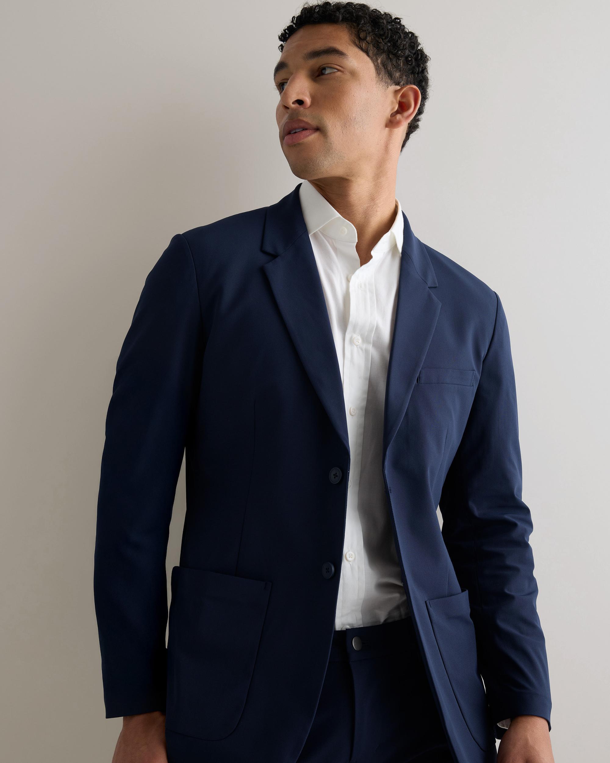 Quince | Men's Commuter Stretch Tech Blazer Recycled Polyester Product Image