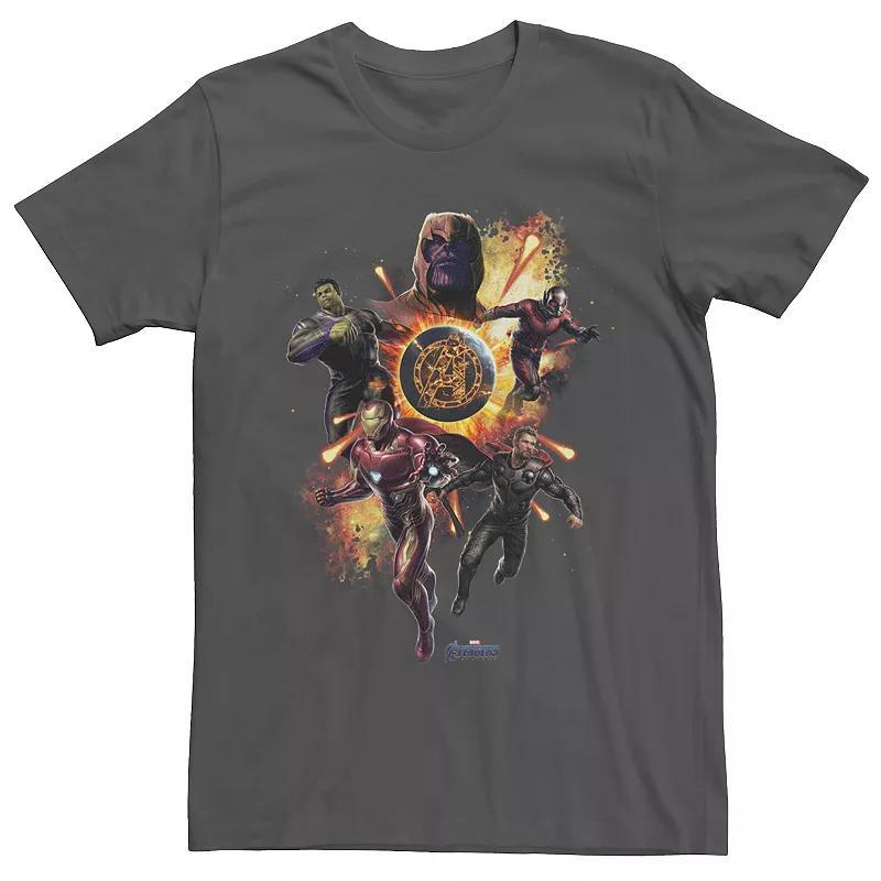 Men's Jurassic Park Life Finds A Way Goldblum Jeff Stare Tee, Size: XXL, Kelly Grey Product Image