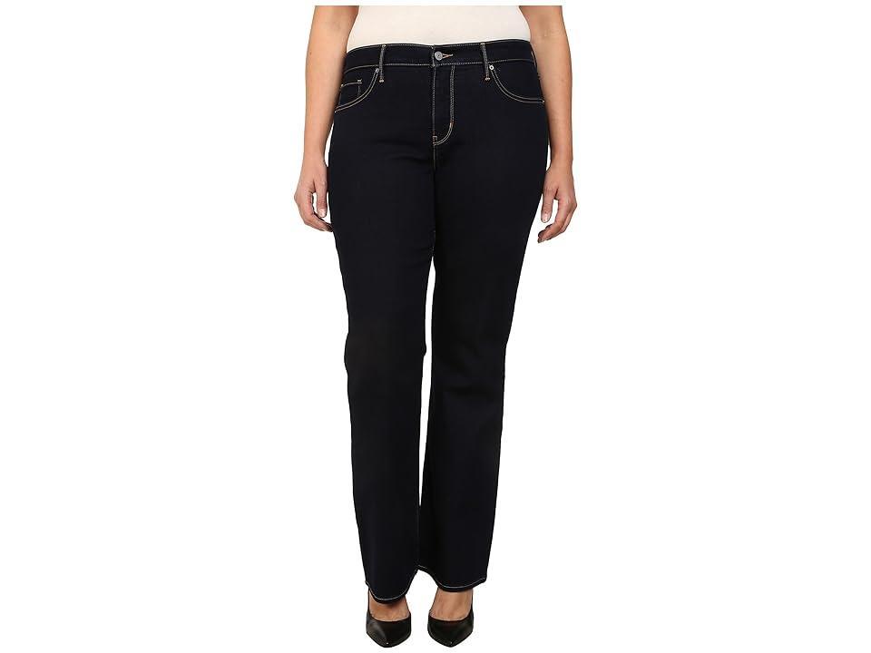 Plus Size Levi's 315 Shaping Bootcut Jeans, Women's, Size: 16 - Regular, Darkest Product Image