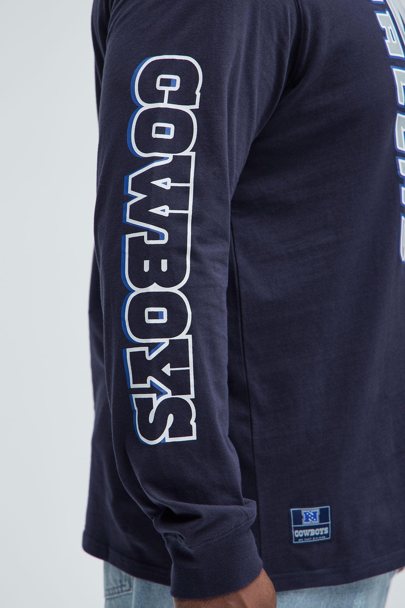 Cowboys In Orbit Long Sleeve Tee - Navy Product Image
