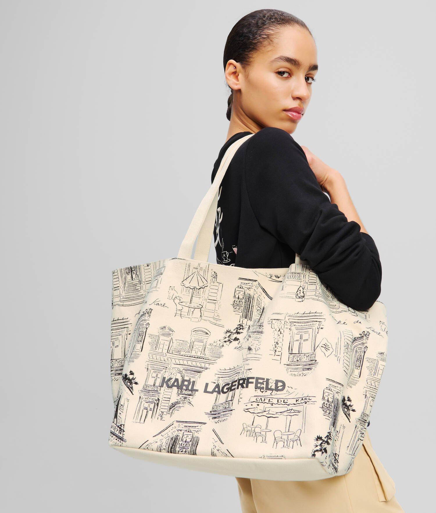 KL X JORGE PARRA ALL-OVER PRINT SHOPPER Product Image