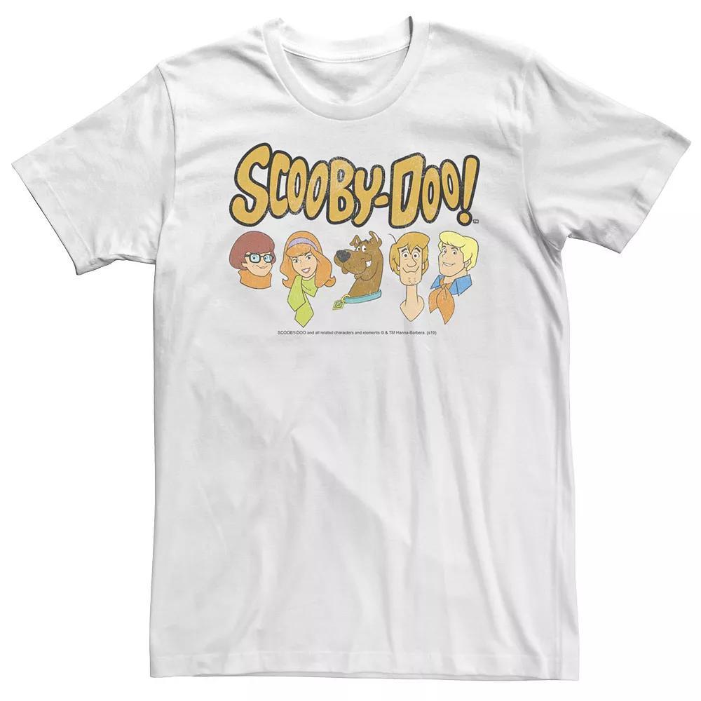 Big & Tall Scooby-Doo Character Tee, Men's, Size: 4XLT, White Product Image