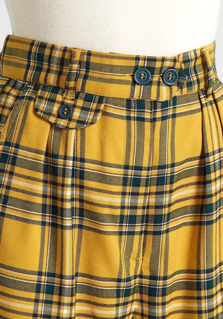 Falling Plaid-ly In Love Pants Product Image