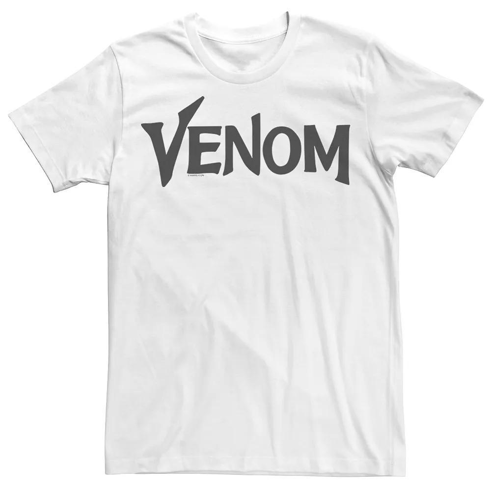 Men's Marvel Venom Logo Graphic Tee, Size: XXL, White Product Image