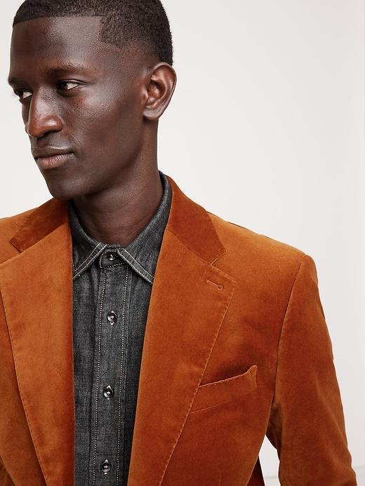 Velvet Suit Jacket Product Image