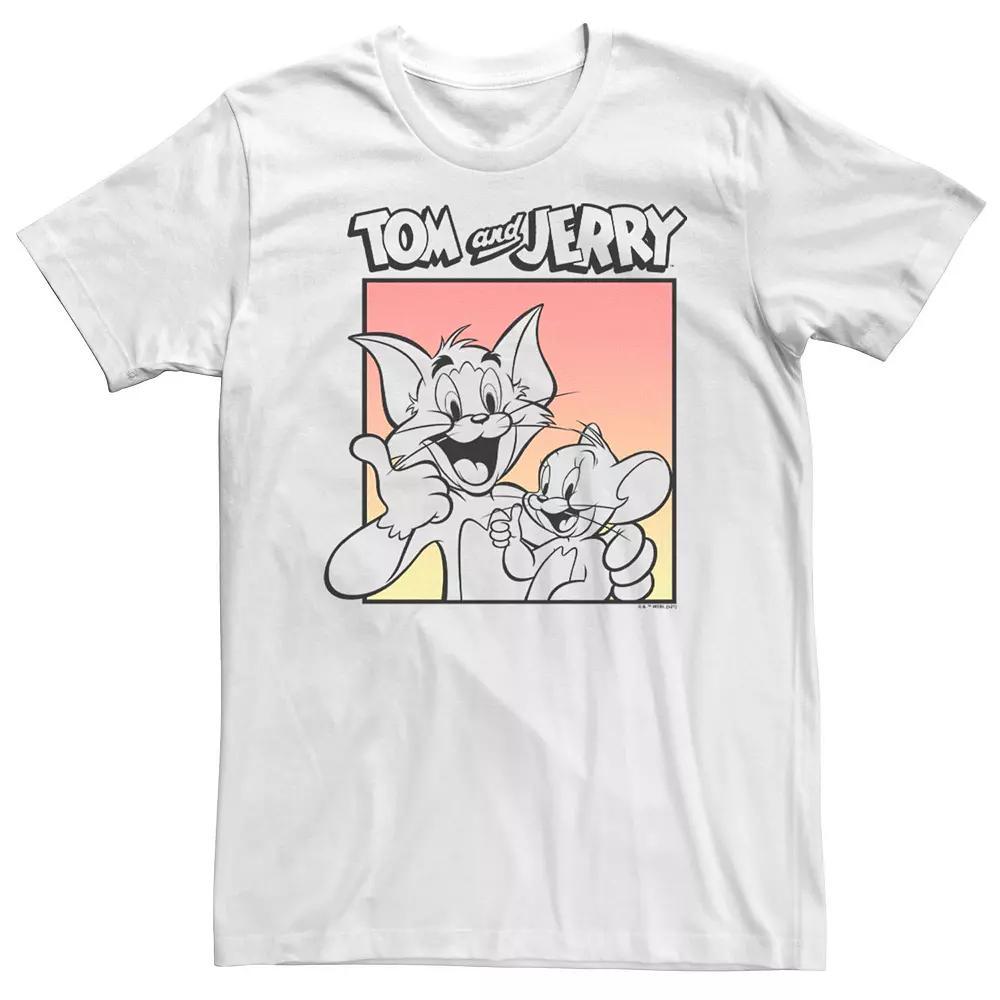 Men's Tom And Jerry Good Stuff Tee, Size: XL, White Product Image