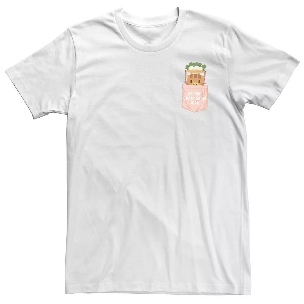 Big & Tall Nintendo Animal Crossing Daisy Mae Pocket Tee, Men's, Size: 4XLT, White Product Image