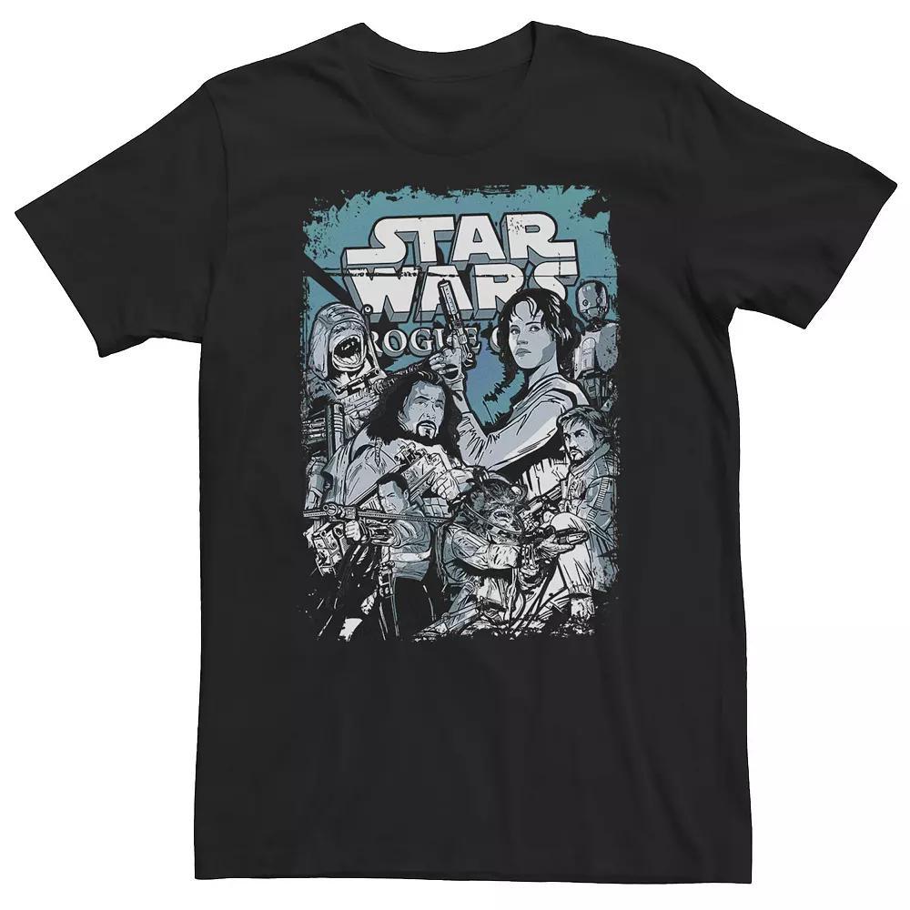 Men's Supernatural Group Shot Fiery Frame Tee, Size: 3XL, Black Product Image