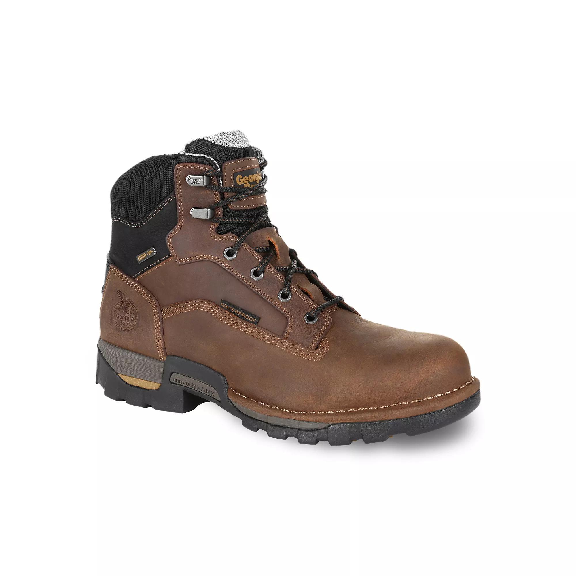 Georgia Boots Eagle One Men's Waterproof Steel Toe Work Boots, Size: 11, Brown Product Image