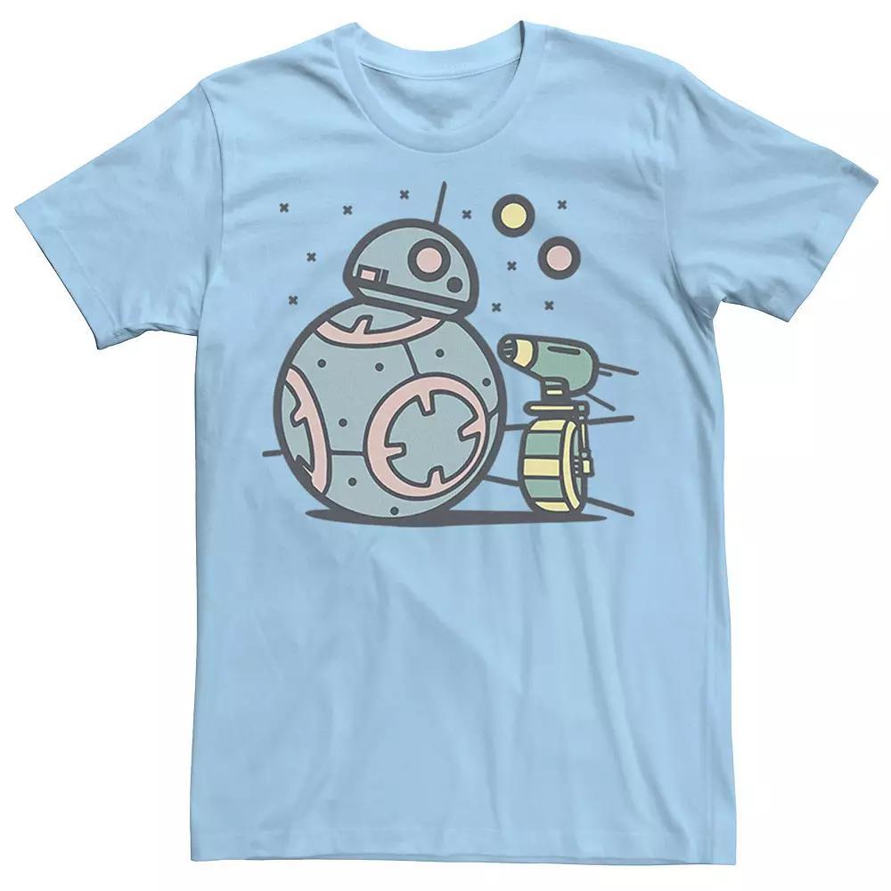 Men's Star Wars The Rise of Skywalker Droid Cuties Tee, Size: Small, Light Blue Product Image