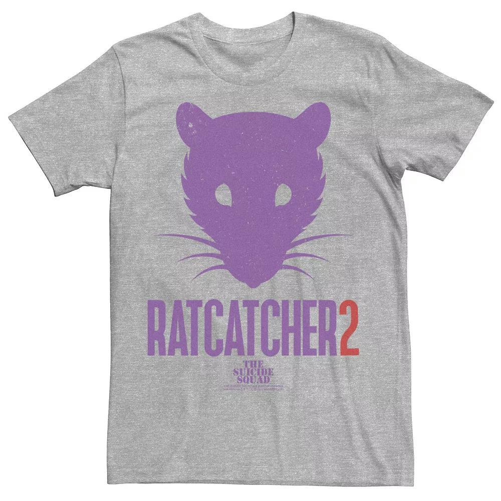 Men's The Suicide Squad Ratcatcher 2 Logo Tee, Size: Medium, Athletic Grey Product Image