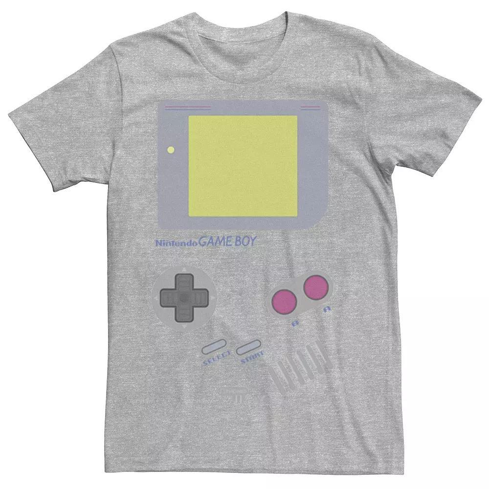 Men's Nintendo Game Boy Tee, Size: XXL, Silver Product Image