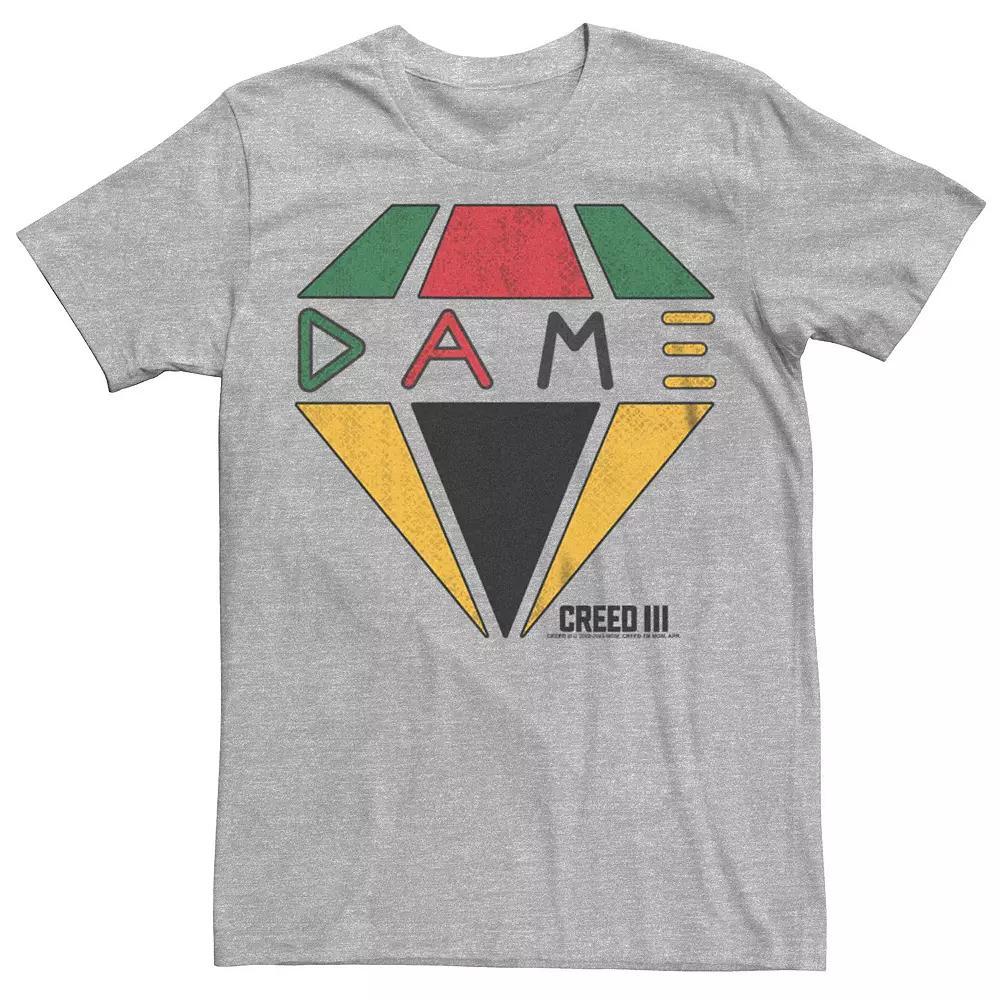 Men's Creed III Dame Icon Graphic Tee, Size: XL, Athletic Grey Product Image