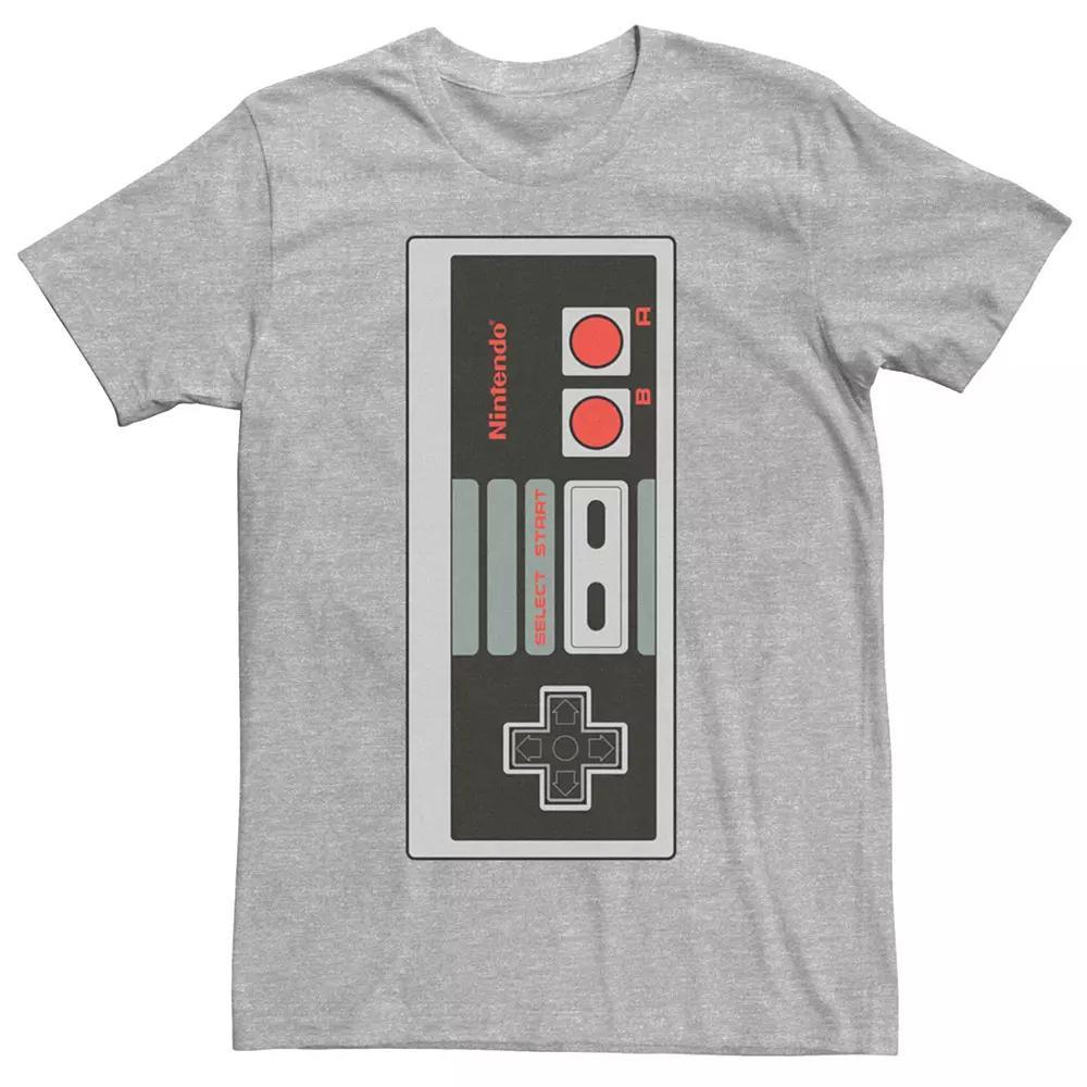 Men's Nintendo Controller Tee, Size: Medium, Athletic Grey Product Image