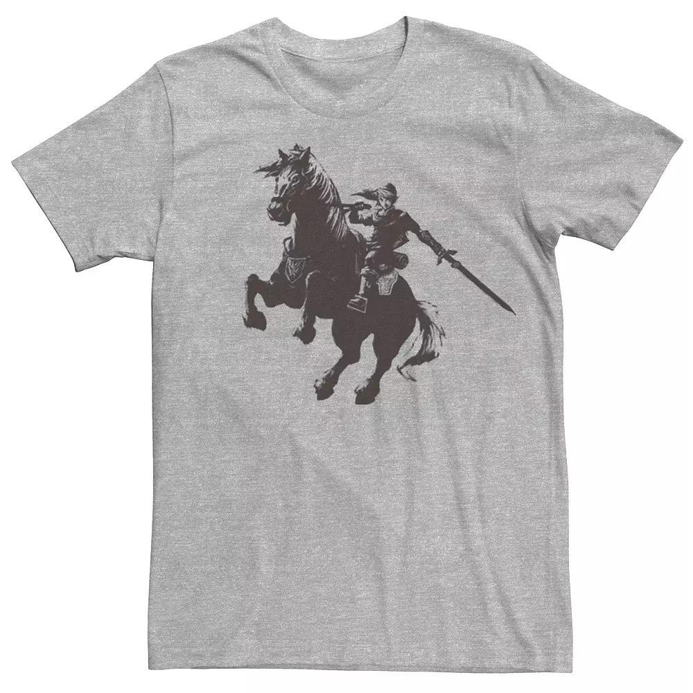Men's Legend of Zelda Epona Tee, Size: XXL, Athletic Grey Product Image