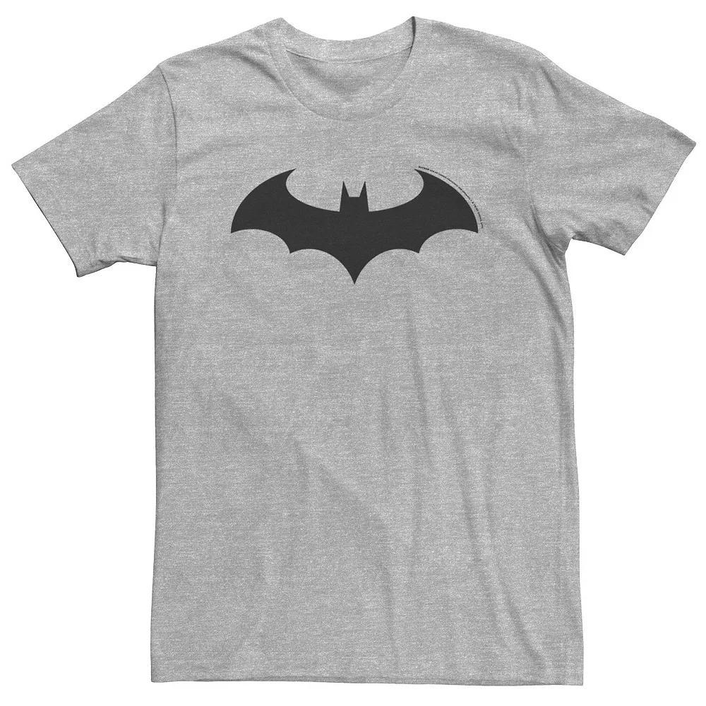 Big & Tall DC Comics Batman Modern Logo Tee, Men's, Size: 4XL, Athletic Grey Product Image