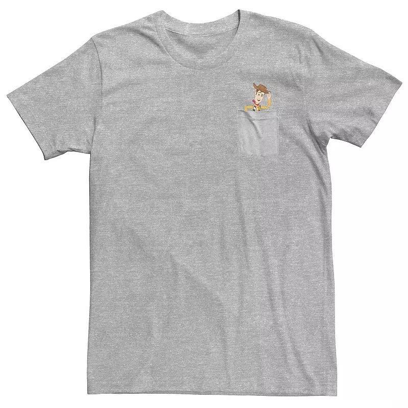 Big & Tall Jurassic Park Ranger Logo Tan Badge Tee, Men's, Size: XXL Tall, Athletic Grey Product Image