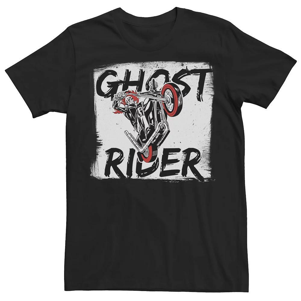 Big & Tall Spider-Man: Across The Spider-Verse: Part One Title Graphic Tee, Men's, Size: 5XL, Black Product Image