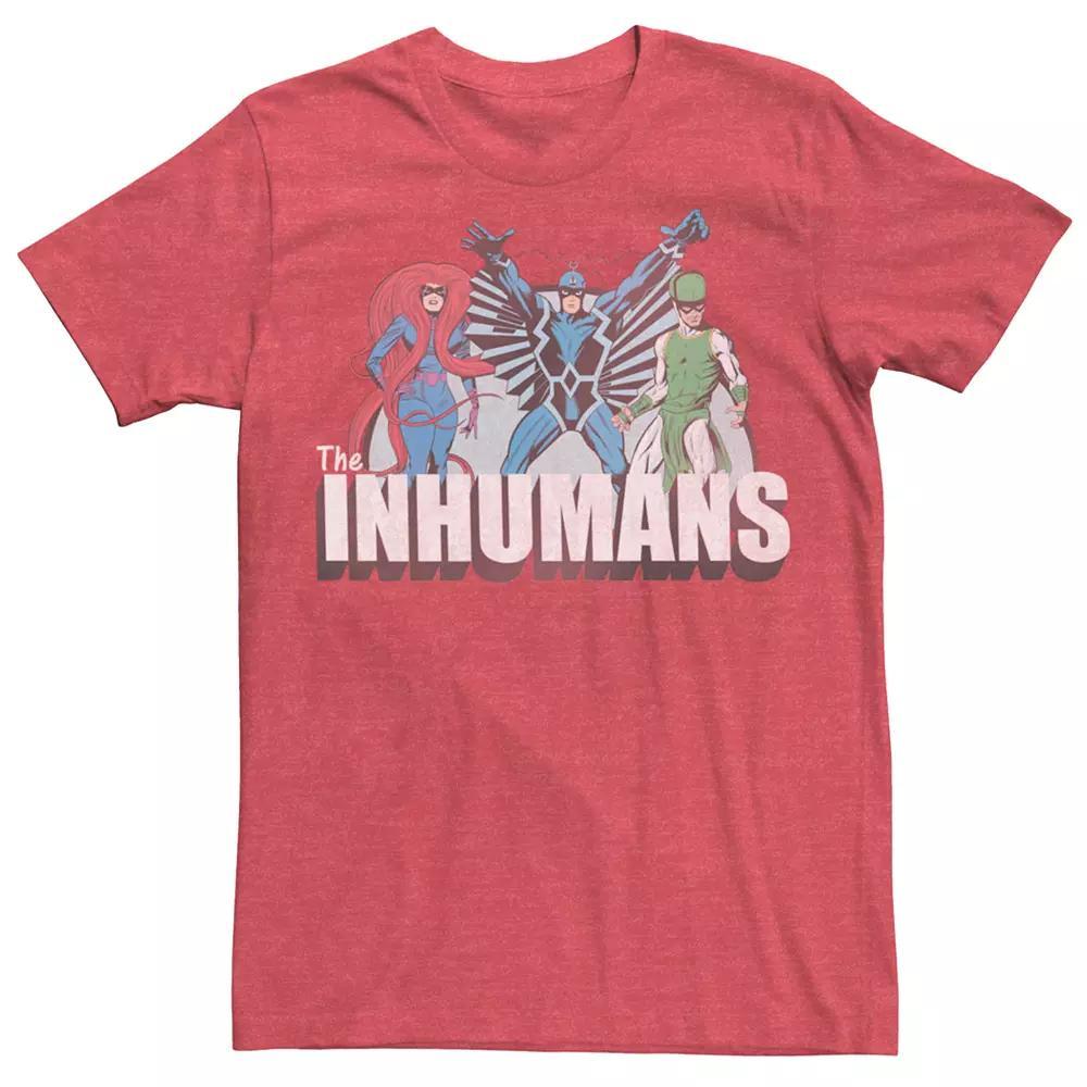 Men's Marvel Inhuman Comics Graphic Tee, Size: Medium, Red Grey Product Image