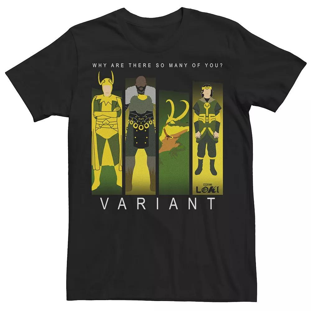 Men's Marvel Strike Force Group Panels Tee, Size: Medium, Black Product Image