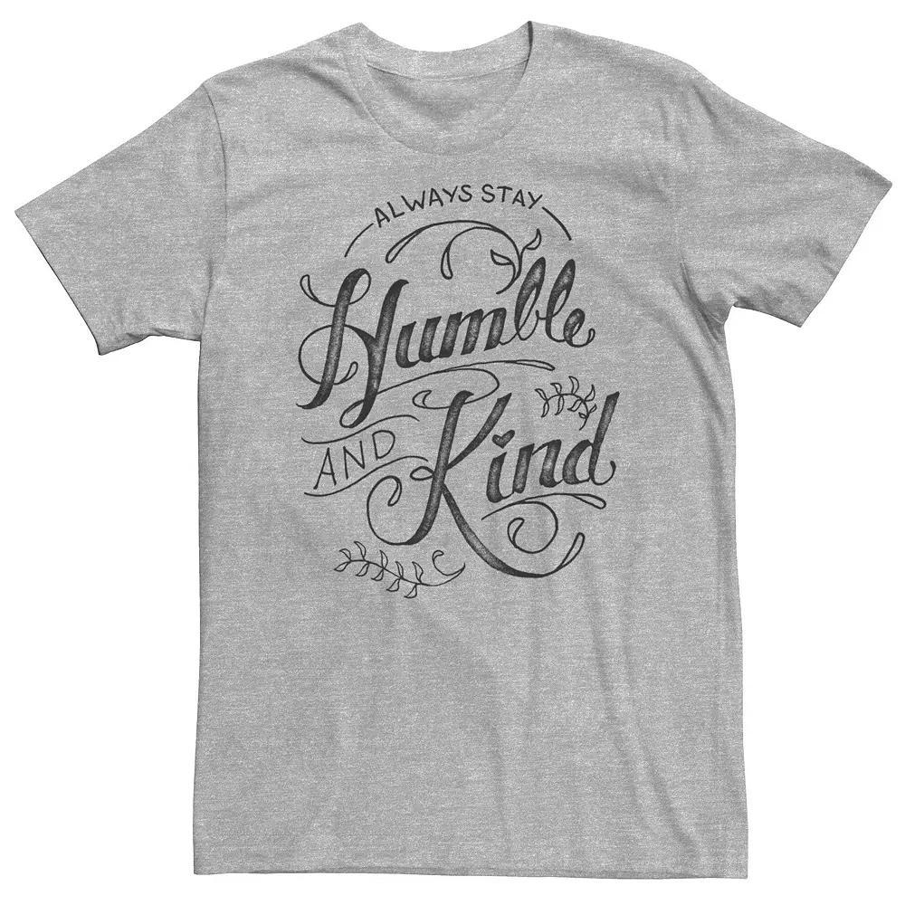 Big & Tall Fifth Sun "Always Stay Humble And Kind" Script Tee, Men's, Size: 3XL, Athletic Grey Product Image