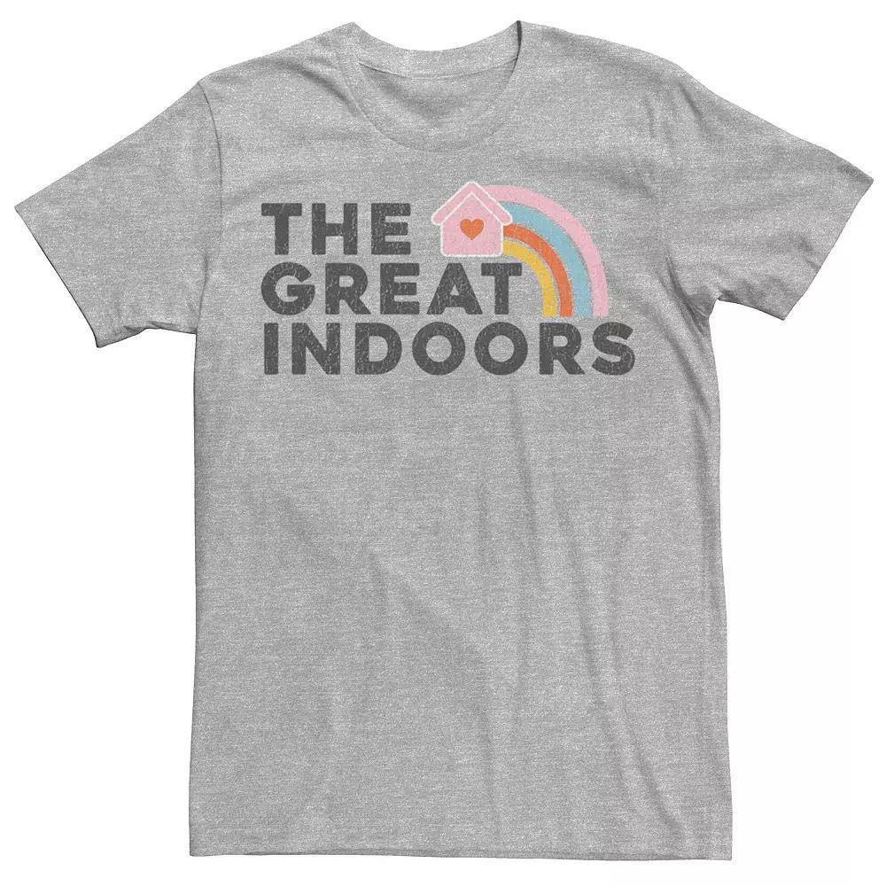 Men's The Great Indoors Rainbow House Tee, Boy's, Size: Small, Athletic Grey Product Image