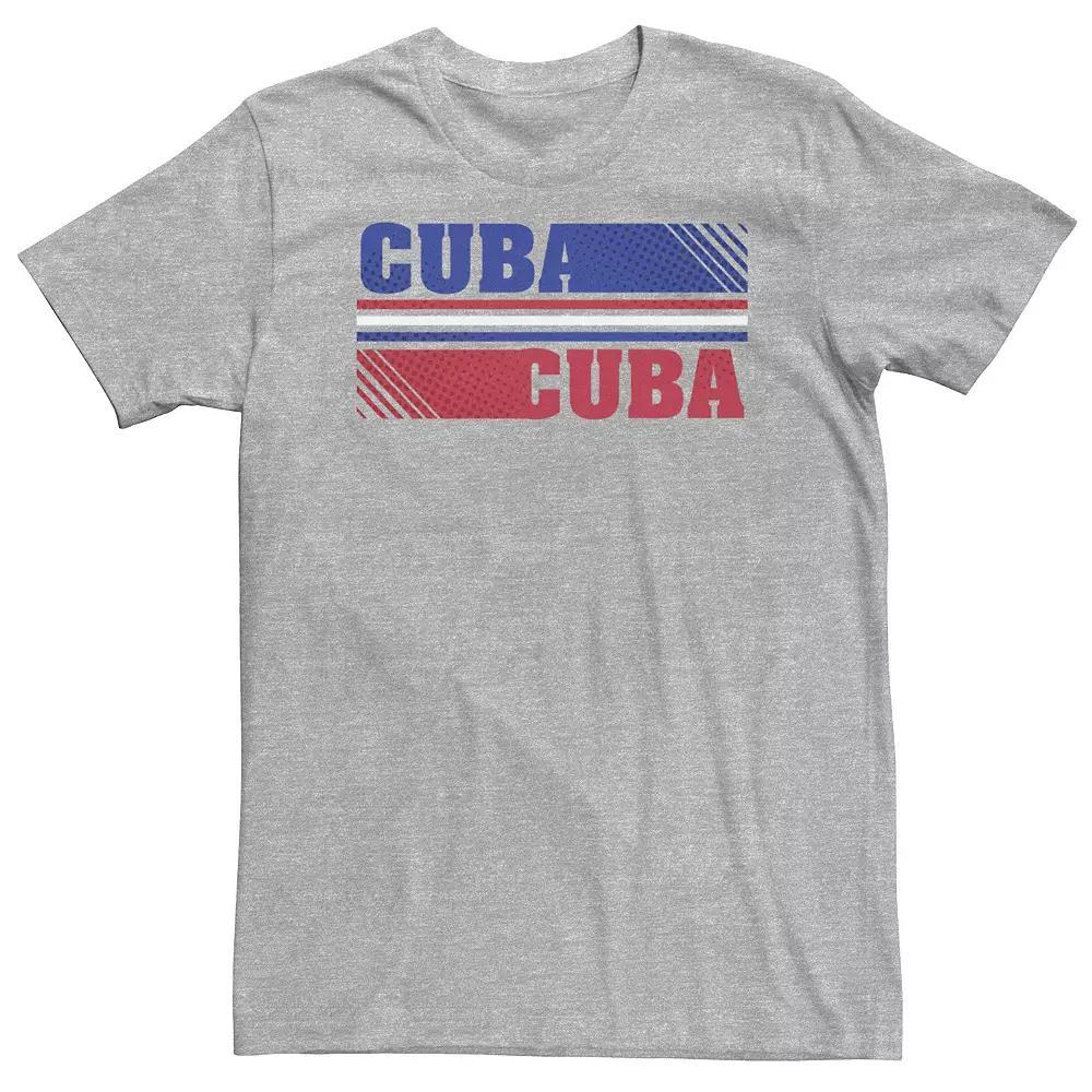 Big & Tall Fifth Sun Cuba Colorful Word Stack Tee, Men's, Size: 4XL Tall, Athletic Grey Product Image