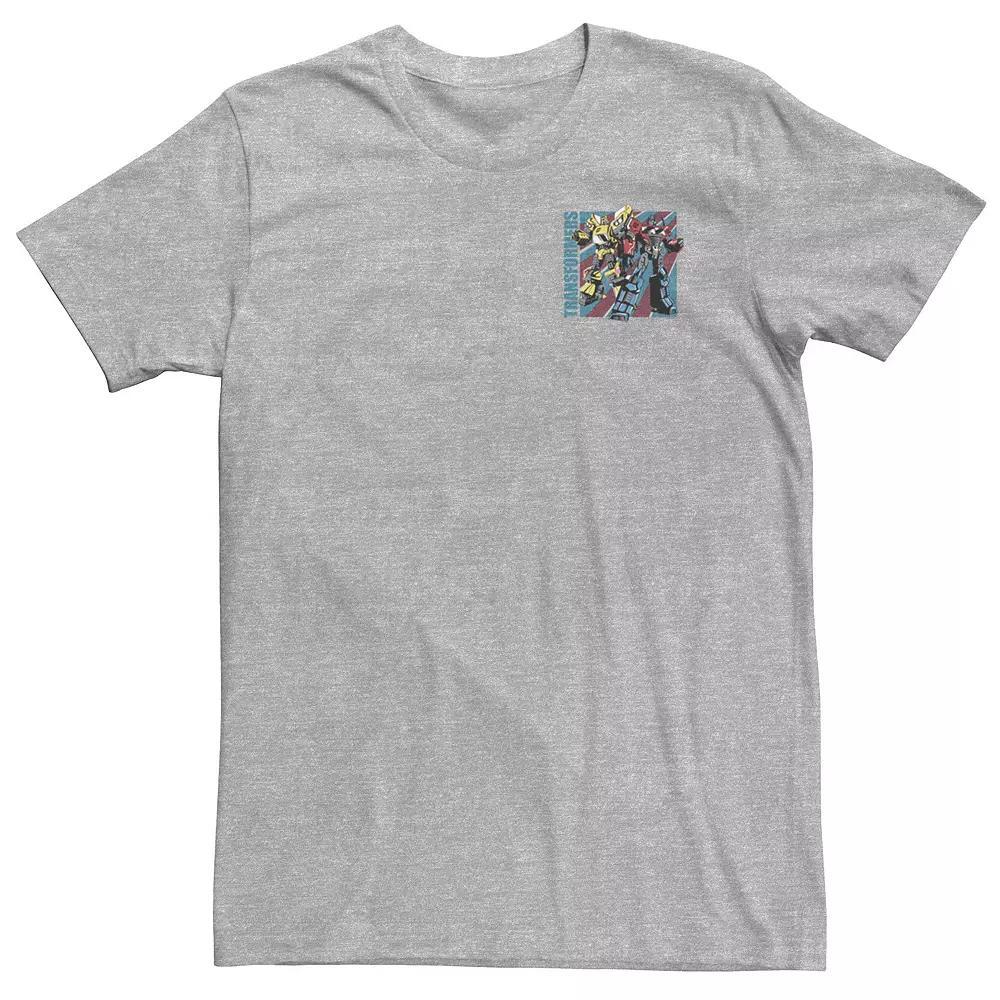 Men's Disney's Moana Pua Outline Left Chest Tee, Size: Large, Silver Product Image