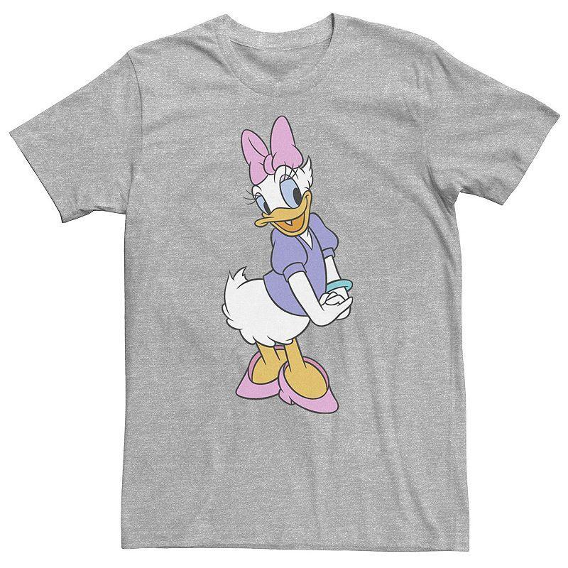 Big & Tall Disney Daisy Duck Traditional Pose Tee, Men's, Size: 4XL Tall, Athletic Grey Product Image