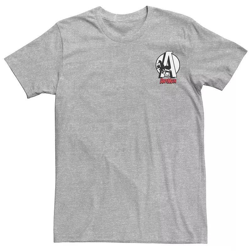 Men's Disney's Moana Pua Outline Left Chest Tee, Size: XXL, Silver Product Image