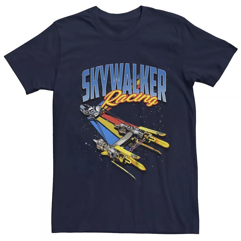 Men's Star Wars Skywalker Racing Graphic Tee, Size: Small, Blue Product Image