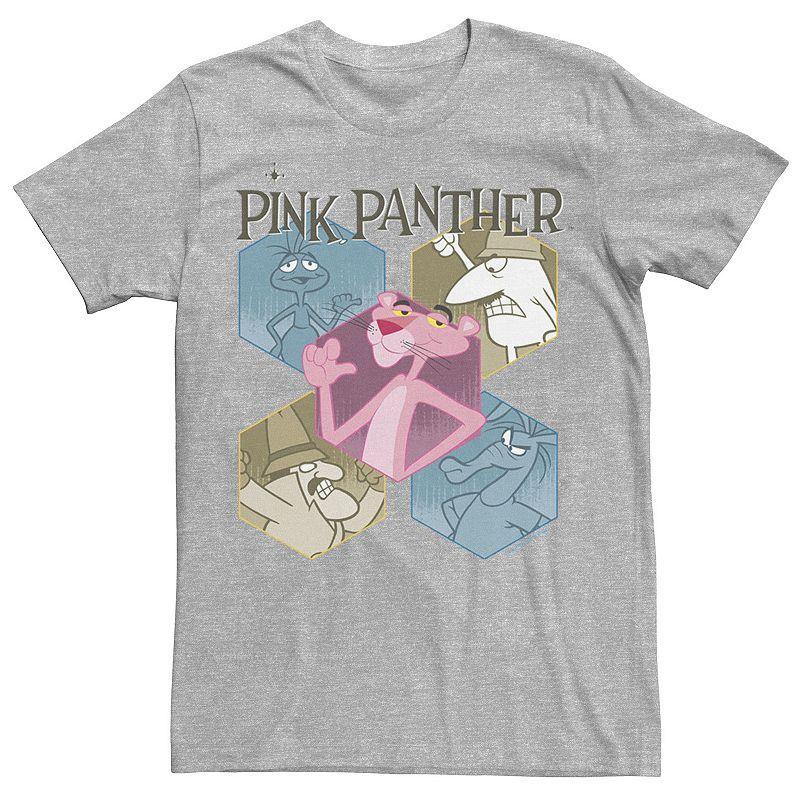 Men's Pink Panther Hexagonal Portraits Graphic Tee, Size: Medium, Roy Product Image