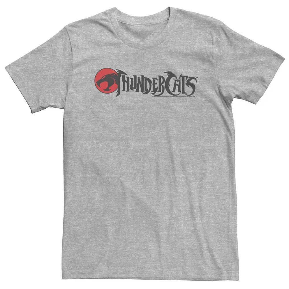 Big & Tall ThunderCats Simple Logo Tee, Men's, Size: Large Tall, Athletic Grey Product Image