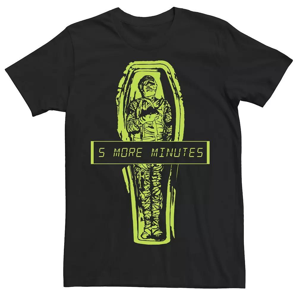 Men's Universal Monsters The Mummy 5 More Minutes Graphic Tee, Size: Medium, Black Product Image