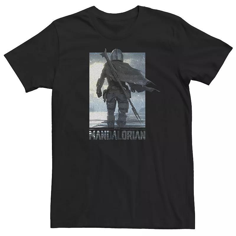Men's Star Wars Space Battle Line Art Logo Tee, Size: Small, Blue Product Image