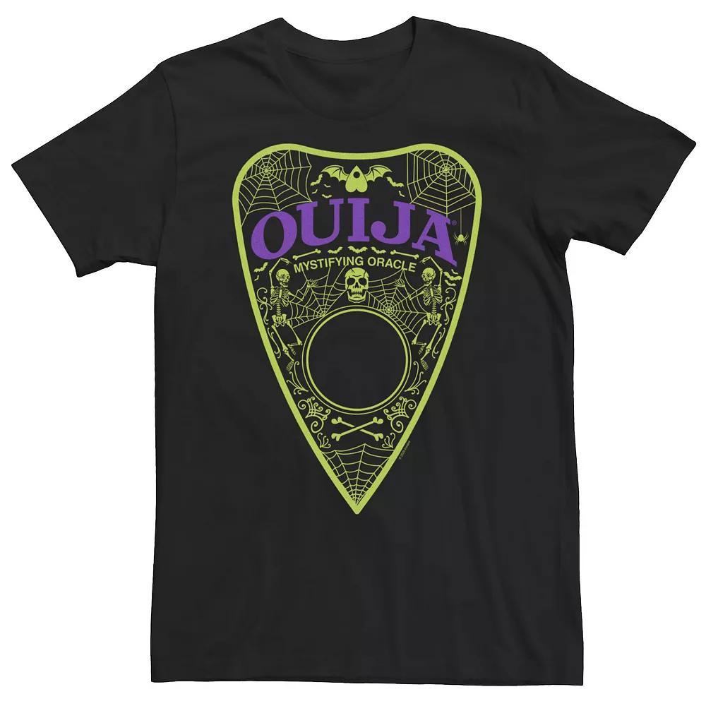 Big & Tall Ouija Neon Planchette Tee, Men's, Size: 5XL, Black Product Image